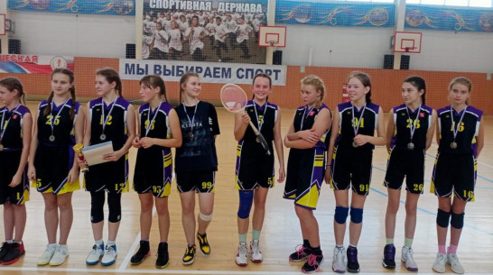 Эртильские баскетболистки взяли «серебро» межрегионального турнира