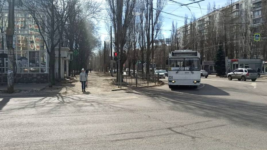 В Воронеже временно остановили троллейбусные маршруты №7 и №99