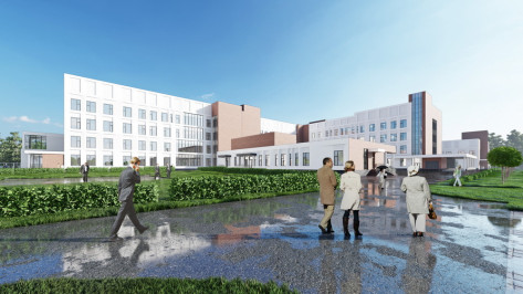 Воронежцам показали проект современной больницы на 299 мест в райцентре