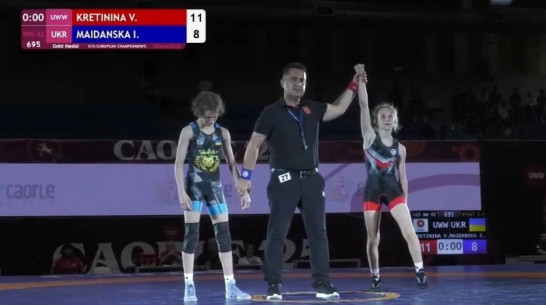 Сила Веры. Воронежская школьница стала двукратной победительницей первенства Европы по спортивной борьбе