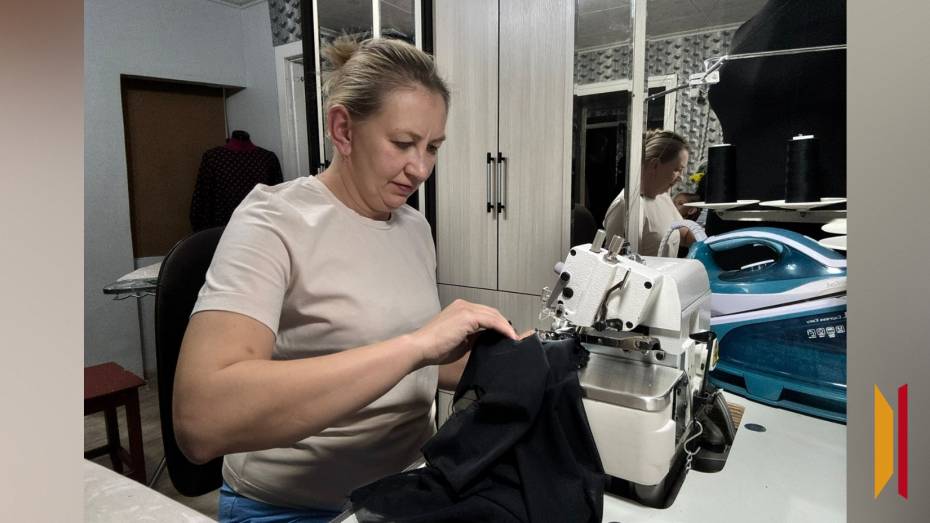 Жительница Воронежской области во второй раз получила соцконтракт на развитие швейного мини-ателье