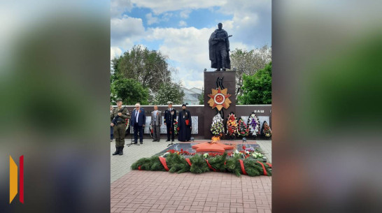 В Богучаре прошел торжественный митинг в День Победы
