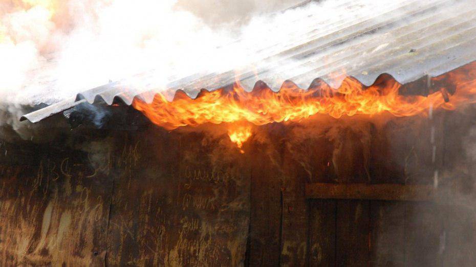В Лискинском районе загорелся дом: погибла 83-летняя женщина
