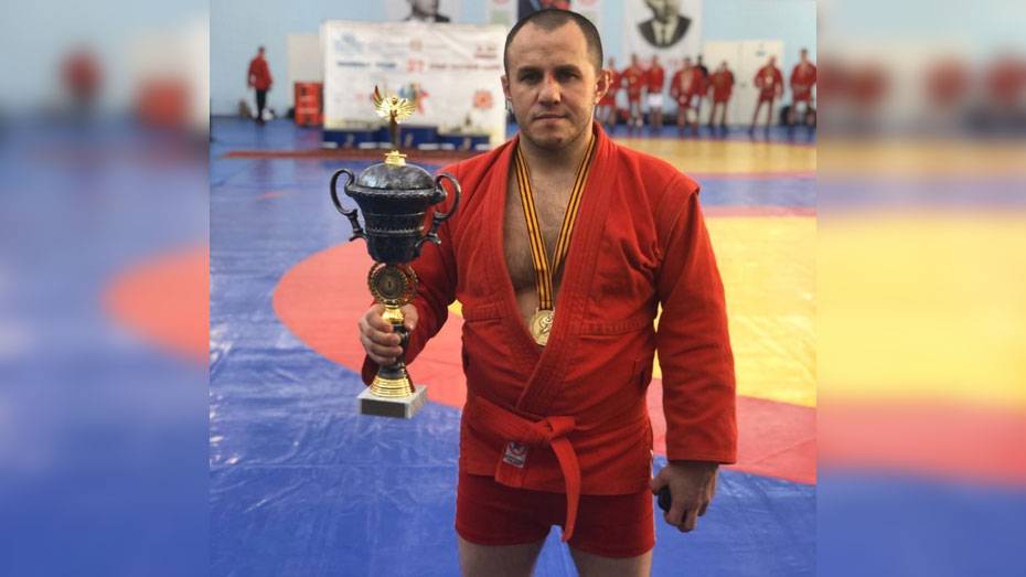 Новоусманский самбист стал призером чемпионата России