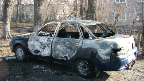 В Эртиле у жителя Тамбовской области сгорела машина