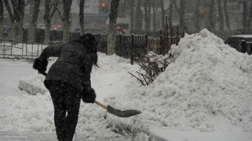 К уборке снега в Воронеже привлекли 1,1 тыс волонтеров