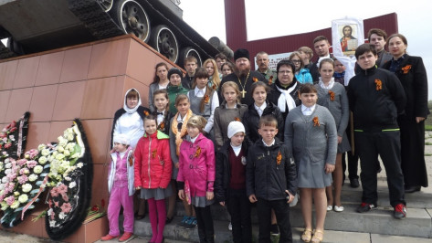 В Верхнемамонском районе прошла православная акция «Памяти павших»