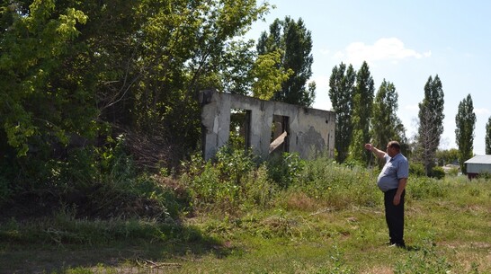 Заброшенный молочный завод снесли в лискинском поселке Давыдовка