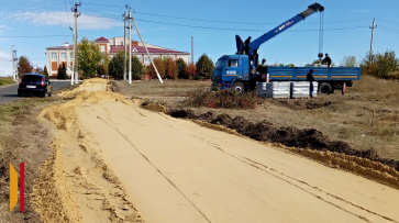 В поселке Подгоренский отремонтируют тротуар на улице Есенина