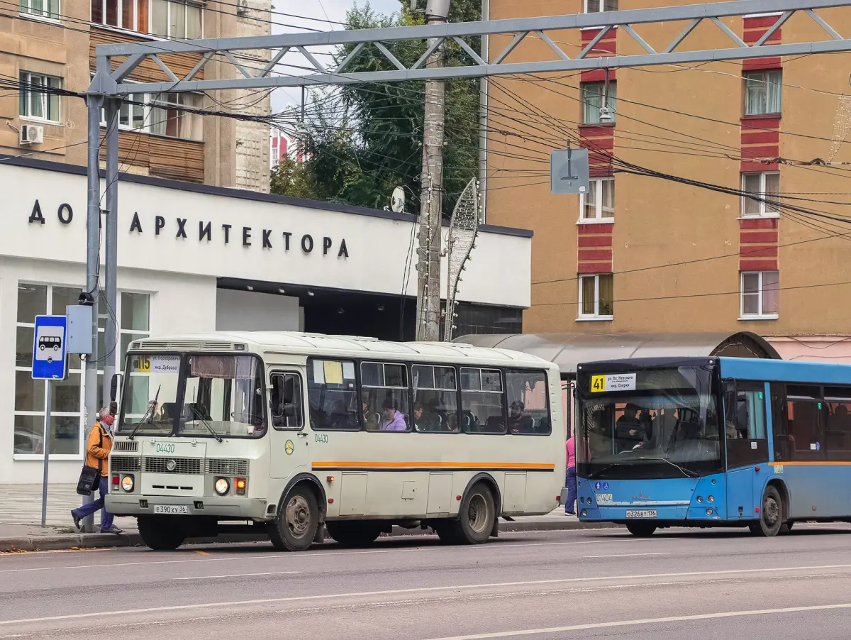 В Воронеже изменят номера 12 автобусных маршрутов