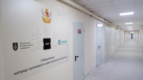 В Воронежском госуниверситете открылась лаборатория нитрид-галлиевой и кремниевой электроники