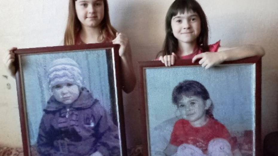 Жительница Репьевки Тамара Савенко вышила портреты внучек