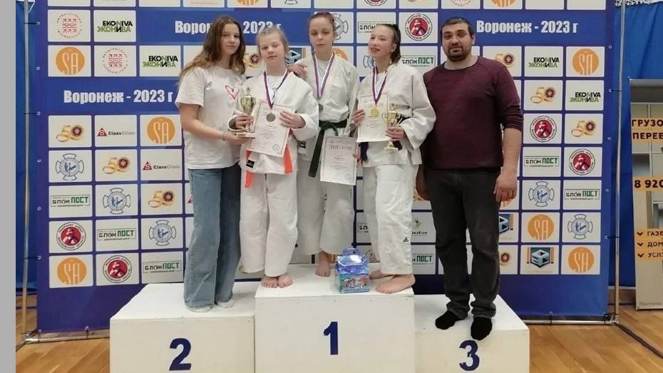 Бобровские дзюдоисты привезли 3 медали с областного соревнования
