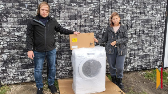 В Таловском районе трем семьям оказали адресную помощь