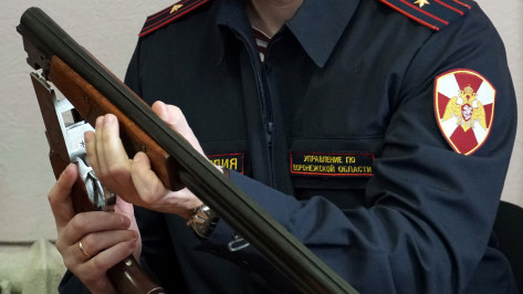Росгвардия изъяла у воронежцев 17 единиц оружия на майских праздниках