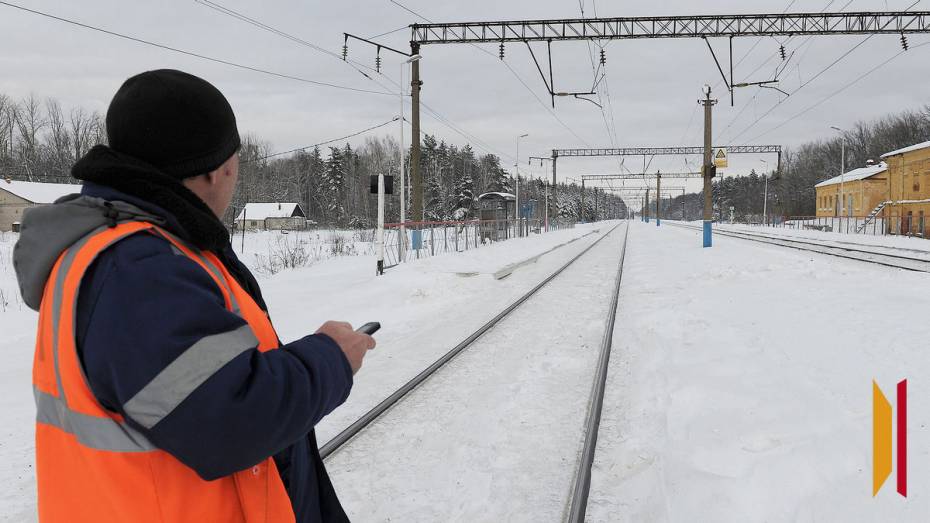 Поезд с рудой сошел с рельсов на станции Поворино в Воронежской области