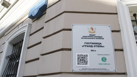 В Воронеже вандалы сорвали с памятников архитектуры две таблички с QR-кодами 