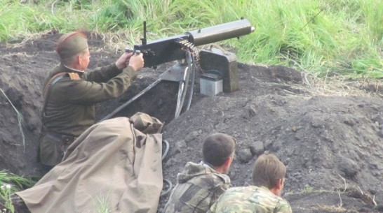В Нижнедевицком районе реконструировали бои 1942 года