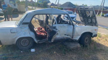 В Воронежской области 2 человека пострадали в ДТП с фургоном и «Жигулями»