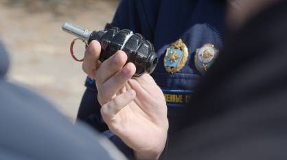 Найденную в детском саду гранату уничтожили на полигоне под Воронежем