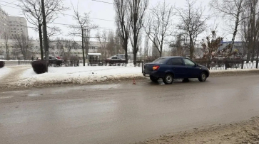 В Воронеже водитель «Лады Гранты» сбил двух девушек на пешеходном переходе