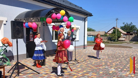 В хуторе Пасеково Кантемировского района после капитального ремонта открыли сельский клуб