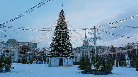В мэрии Воронежа рассказали, как пройдет новогодняя ночь на площади Ленина