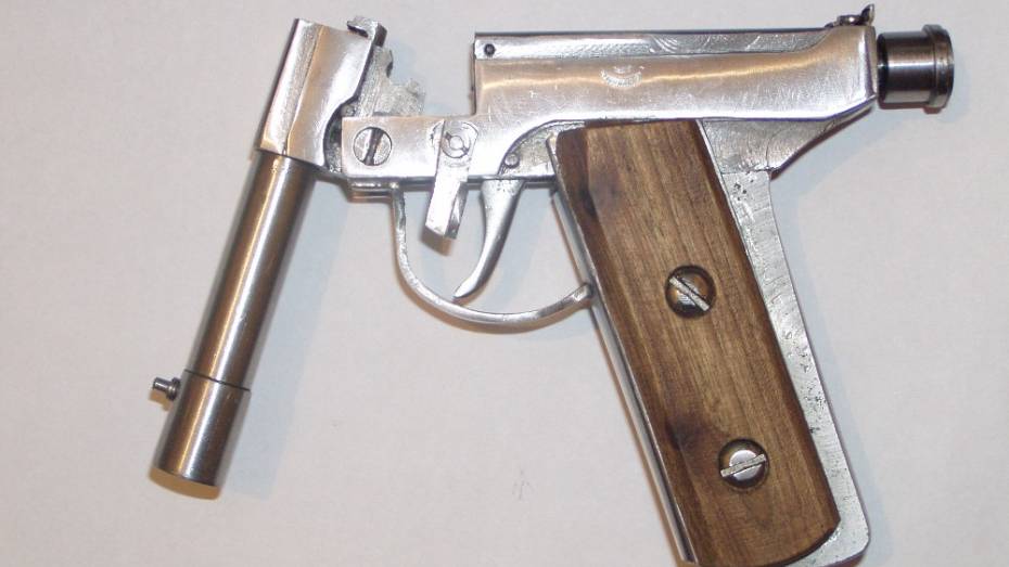 В Грибановском районе у парня нашли самодельный пистолет