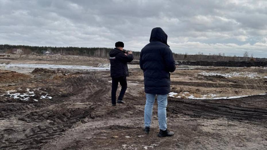 Работу тяжелой техники остановили на Усманке в Воронежской области