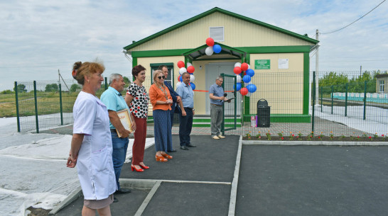 Новый ФАП открыли в лискинском селе Второе Сторожевое