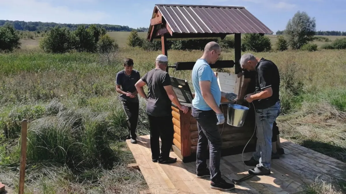 В селе Малая Грибановка откроют благоустроенный родник «Бездонный колодец»