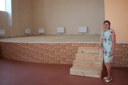 В каменском селе Дегтярное впервые за 50 лет сделали капремонт Дома культуры