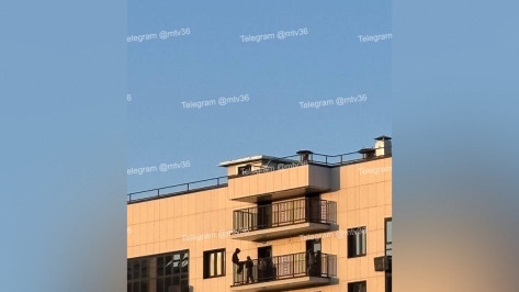 В Воронеже подросток устроил опасные посиделки на перилах балкона 19-го этажа