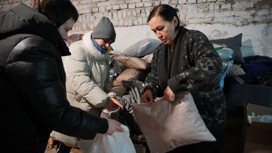 Острогожские волонтеры сшили 500 подушек для военных госпиталей