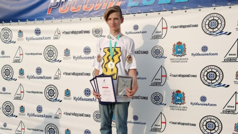 Воронежский яхтсмен стал победителем первенства и чемпионата России