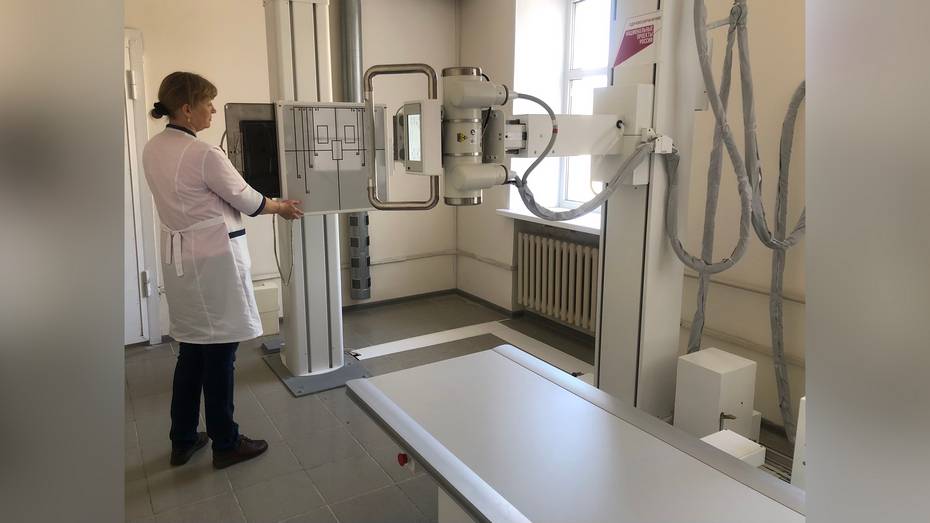 В Верхнехавской больнице установили новый рентген-аппарат