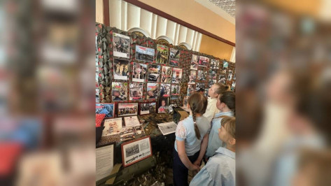 В Верхнем Мамоне открылась выставка «Тыл – фронту»