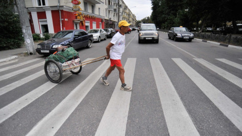 Слепой якут-марафонец ушел от встречи с воронежскими спортсменами