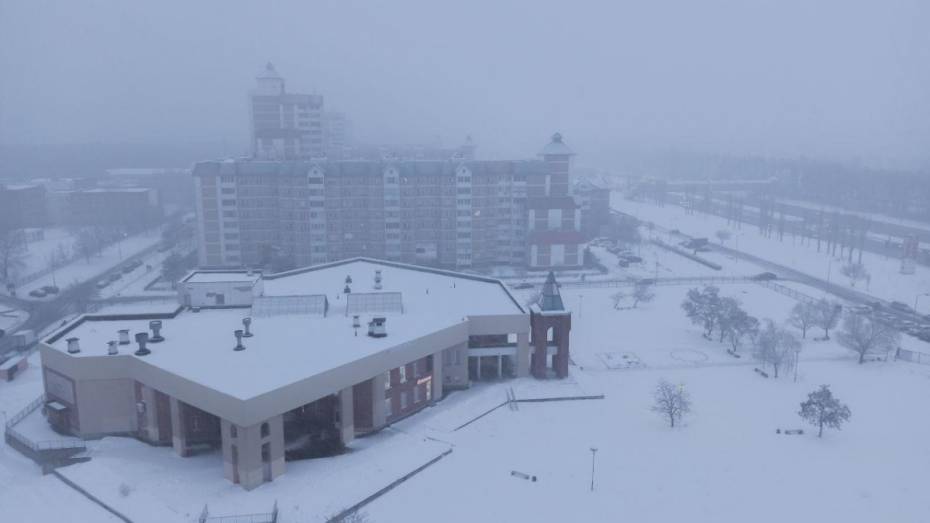 Воронежским автомобилистам порекомендовали быть внимательнее в снегопад