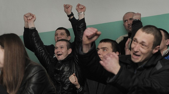 В «спортбаре» колонии-поселения в Перелешино ежедневно следят за олимпийскими соревнованиями