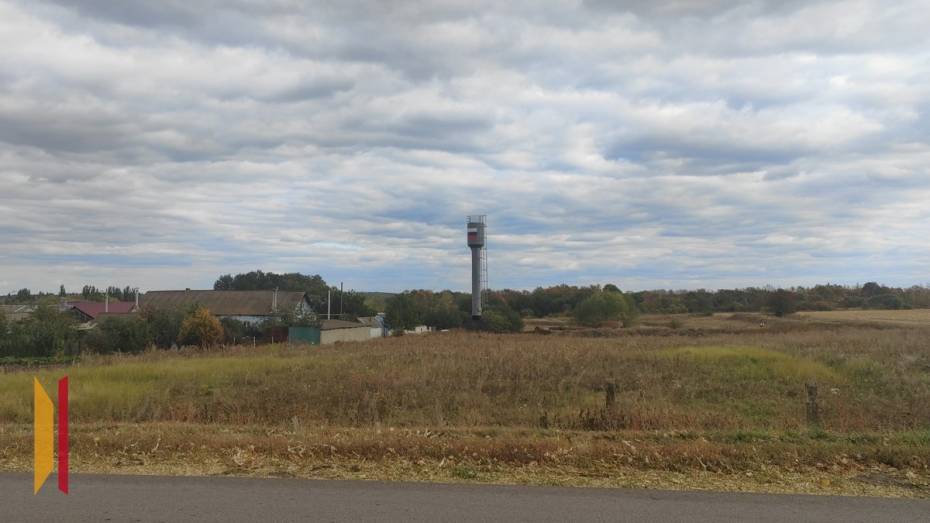 В рамонском селе Скляево активисты заменили водонапорную башню