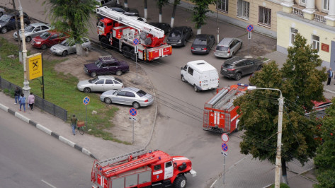 В воронежской больнице произошел пожар