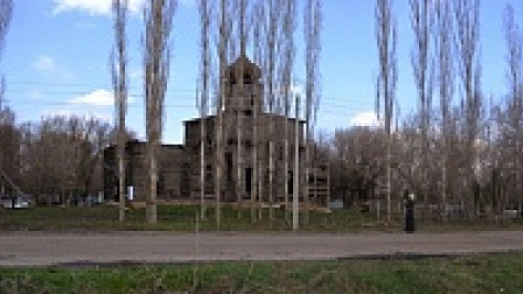 В Новоусманском районе началась реконструкция старинной деревянной церкви