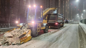 Из Воронежа за ночь вывезли более 1,6 кубометров снега