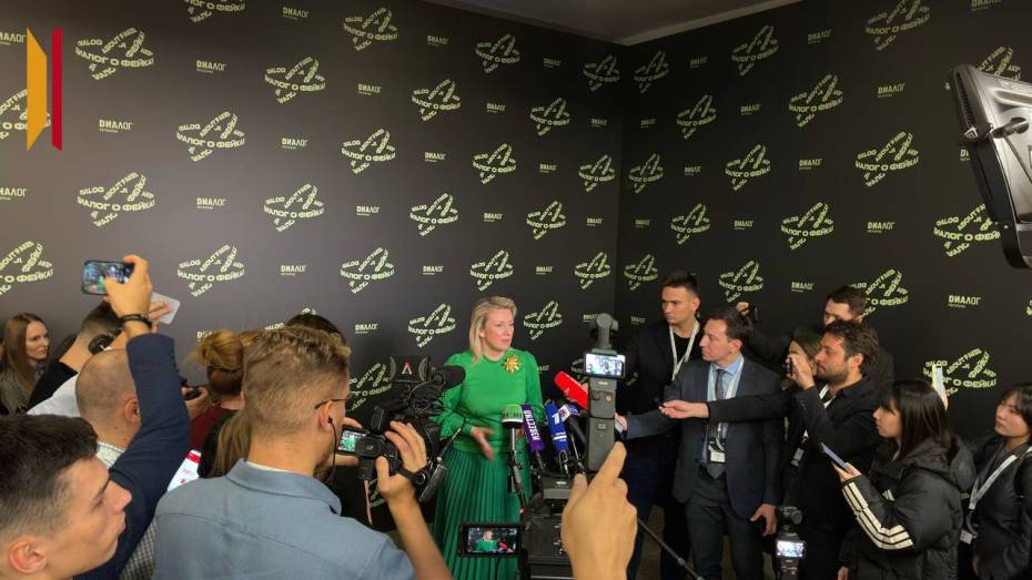 Мария Захарова высоко оценила уровень народной дипломатии РИА «Воронеж»