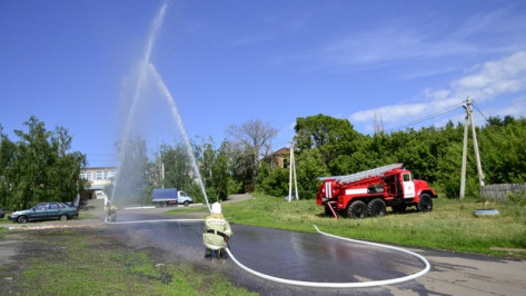 В Грибановском районе появилась новая пожарная часть