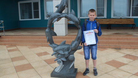 Верхнехавский юный пловец занял второе место на областных соревнованиях 