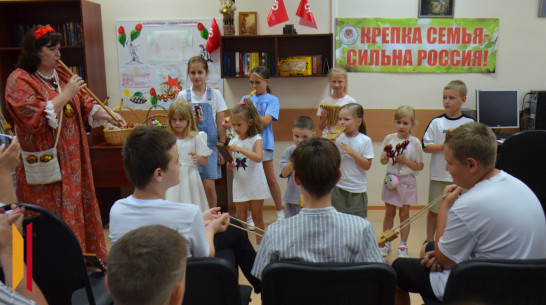 Верхнемамонцы приняли участие в фестивале «Большая воронежская семья»