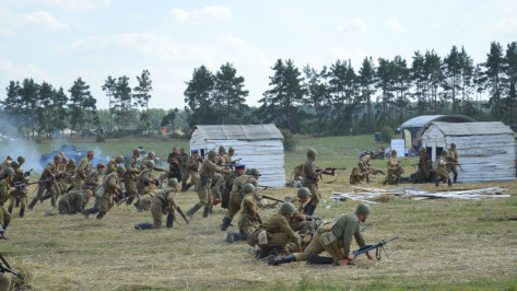 Под Воронежем военно-исторический фестиваль собрал более 30 тыс зрителей
