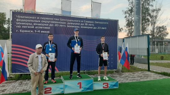 Поворинские легкоатлеты выиграли «серебро» и 3 «бронзы» на первенстве ЦФО